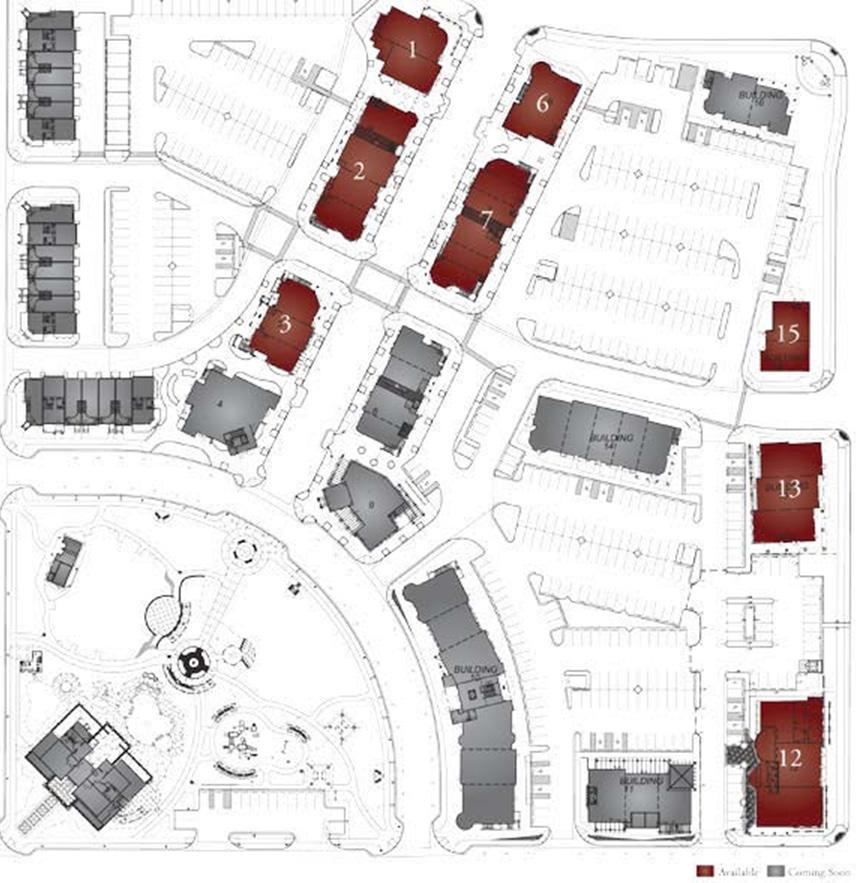 SITE PLAN N SUITE RETAIL OR OFFICE SIZE CONDITION Building 2 110 - - Leticia s Mexican Cantina 120 - - Shall We Play A Game 130 - - Vault Bike Shop 140 Office/Retail 1,438 SF Second Generation