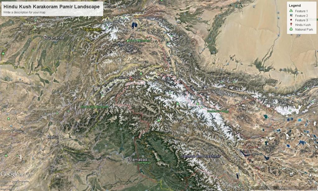 Hindu Kush Karakoram Pamir Landscape (2011-) Pamir The Junction of the world s