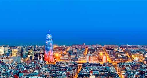 Introducing Barcelona Barcelona, located at the Mediterranean Sea in the very north of the Spanish coast, is certainly the most cosmopolitan and economically most active city in this country.