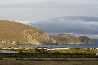 Some of the roads that follow the coastline of Achill Island boast some of the most spectacular views of the area known as The Wild Atlantic Way.