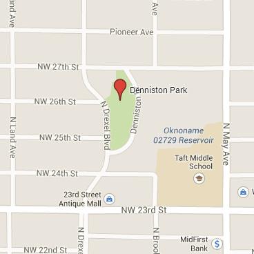 Denniston Park 6:30 pm Location: Denniston Park, Oklahoma City, OK - Denniston Park located from NW 25th to NW 27th : N Drexel and