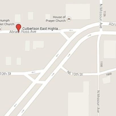 Culbertson East Highland Neighborhood Association 6-8 pm Location: 1716 Abram Ross Ave - 3 blocks west of NE 10th & MLK.