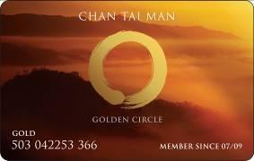 GOLDEN CIRCLE - MEMBERSHIP Three Levels of Membership GOLD JADE DIAMOND The more often members take advantage of their