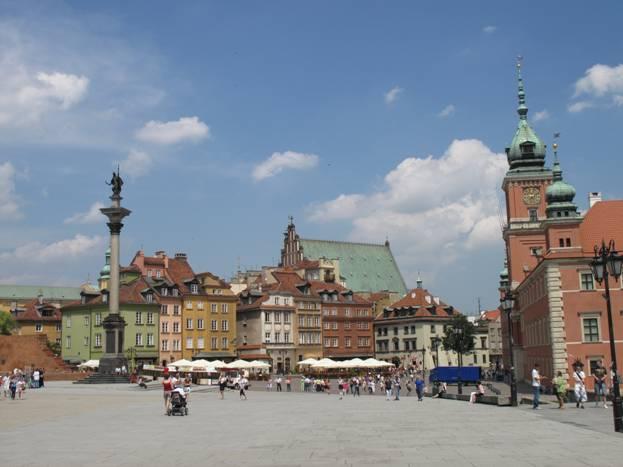 The Sights and Sounds of Poland 2019 Castle Square in Warsaw -- Photography by Richard Unruh A Musical Tour of Poland