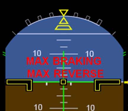 (A350, A380) Autobrake modes BRAKE MAX BRAKING MAX