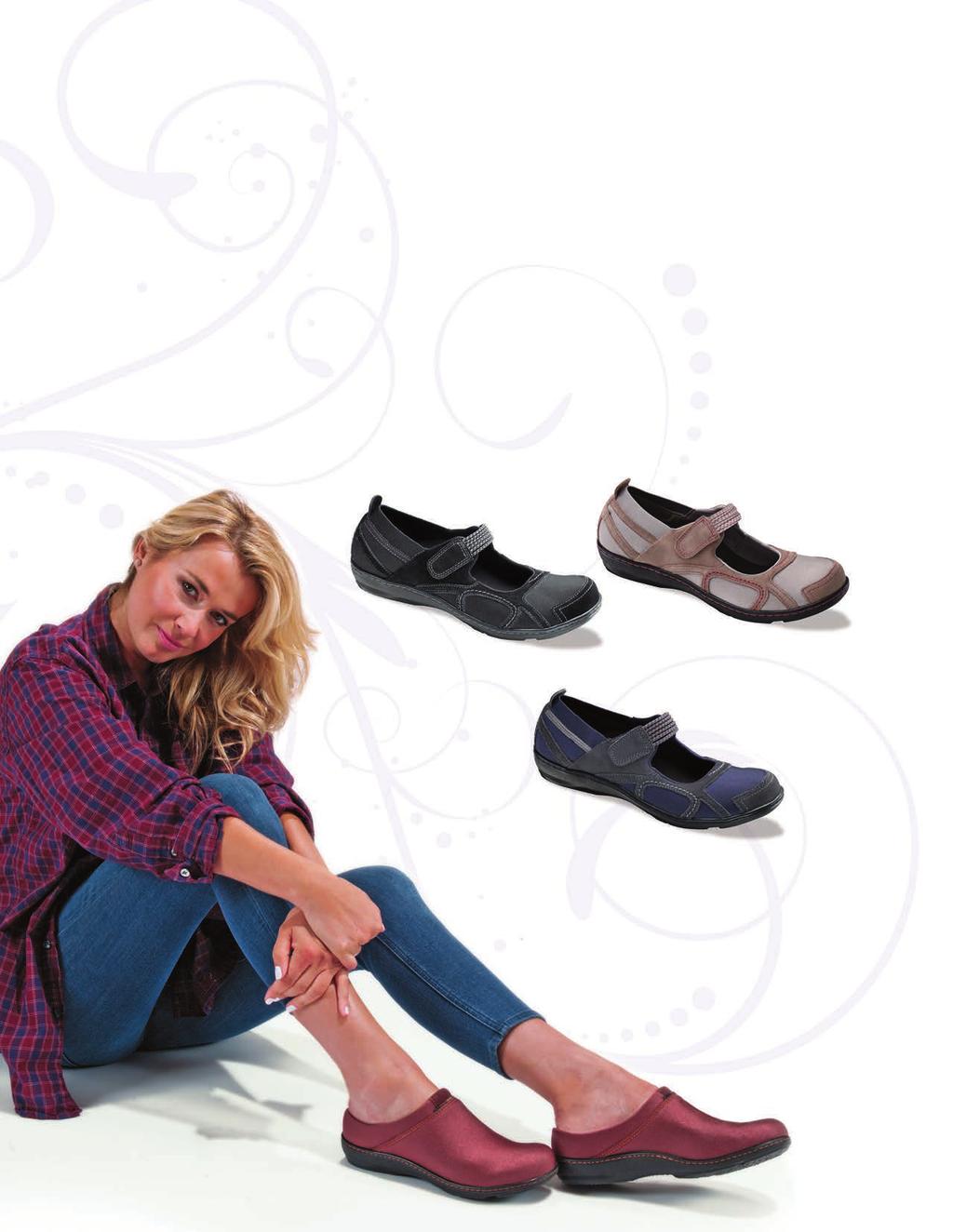 n Lynco orthotic footbeds for support, balance & alignment n Memory foam cushioning for customization & comfort n Aegis anti-microbial technology embedded in footbed & linings to help protect against