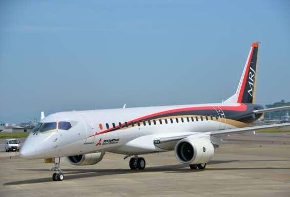 3 hub for the aerospace industry Source: Boeing Development of Domestic Small Jet MRJ First test flight scheduled in late October
