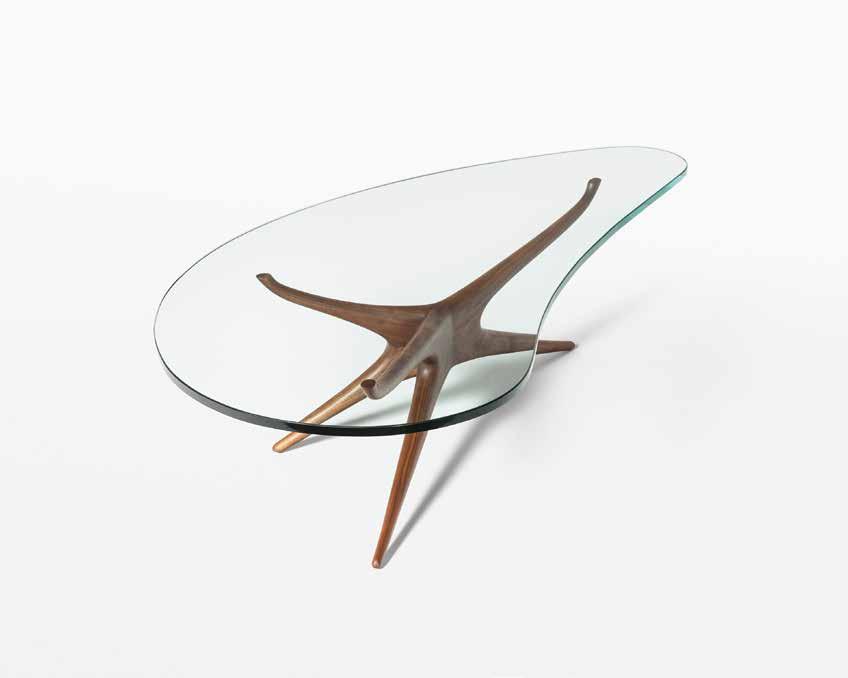 412 Sculpted Coffee Table Designed 1950