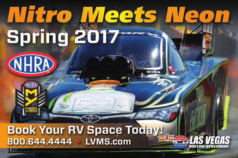 WELCOME Welcome to Las Vegas Motor Speedway! We are glad you are here and hope you enjoy the schedule of events planned during your visit.