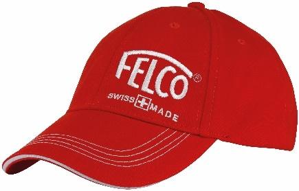 Ballpoint pen (pack of ten) Hats 91079 - Red cap with FELCO logo One size fit