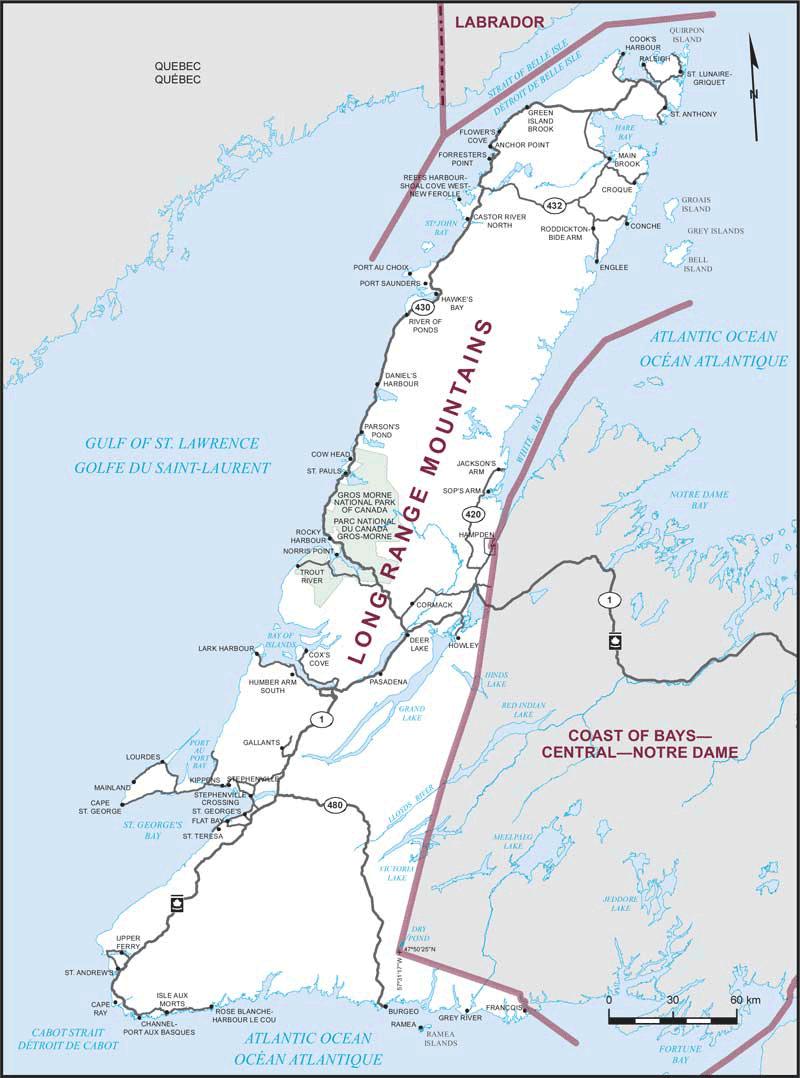 Long Range Mountains Newfoundland and Labrador Qalipu Mi'kmaq First Na on 11,210 Number of Aboriginal* voters 10,720 Margin of victory in 2011 1 Indigenous