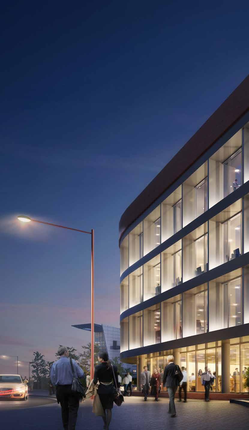 INTRODUCING ONE PARK SQUARE HQ OFFICES AT LONGBRIDGE up to 86,000 sq ft A unique opportunity to secure a striking headquarters style building at the heart of one of Birmingham s largest and most