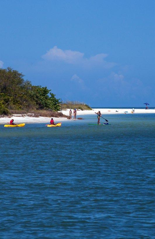 Yachting AND MORE. Backwater Explorations For shorter trips closer to home, Pelican Isle Yacht Club offers Members free use of canoes, kayaks, and paddle boards.