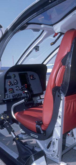 The interior of the EC130 T2 can also