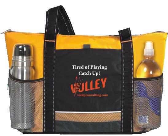 This large cooler tote allows for up to 24 cans.