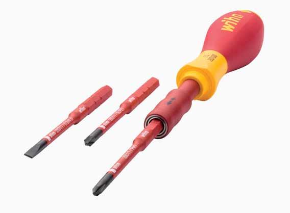 19 Wiha Insulated SlimLine Tools Insulation Test Standards: Insulation according to EN/IEC 60900, ASTM F-1505-01, VDE 0682/part 201, DIN 7437, NFPA70E & CSA specification Wiha SlimTECHNOLOGY Achieves