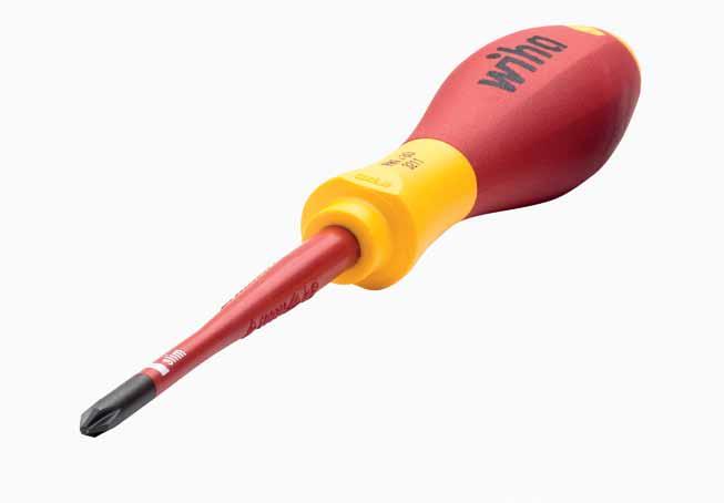 21 Wiha Insulated SlimLine Screwdrivers 21 Insulation Test Standards: Insulation according to EN/IEC 60900, ASTM F-1505-01, VDE 0682/part 201, DIN 7437, NFPA70E & CSA specification Wiha
