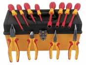 32 Wiha Insulated Pliers with High Visibility Comfort Grip Handle WH32891 10 Piece Pliers & Screwdriver Set Insulation According to VDE 0682/part 201, EN/IEC 60900, ASTM F-1505-01, NFPA70E & CSA, up