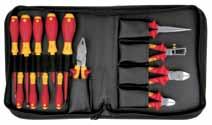 WH32895 14 Piece Pliers & Screwdriver Set. In Zipper Case # WH32895 Set Includes: lbs. 6.60 8.0 Long Nose 6.3 Side Cutters 9.0 Combination Pliers 8.0 High Leverage Cutters 6.