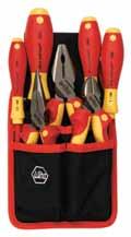 0 Long Pliers, 8.0 Diagonal Cutters lbs. 2.18 Tools meet ASTM, IEC, VDE, EN, NFPA & CSA standards In Belt Pack Pouch WH32985 7 Pc. Insulated Industrial Pliers/Cutters & Screwdrivers No.