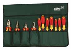 In Roll Out Pouches # WH32988 Set Includes: lbs. 5.74 8.0 Long Nose Pliers 6.3 Diagonal Cutters 9.0 Lineman s w/cutters 8.0 H.D. Diagonal Cutters 8.0 Cable Cutters 6.3 Stripping Pliers 7.
