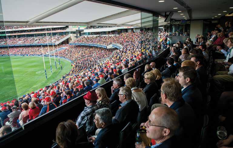 PREMIERSHIP SUITE Footy at its finest from an unrivalled position The Premiership Suite is our premier match day offering, and allows you to enjoy Season 2018 from an unrivalled