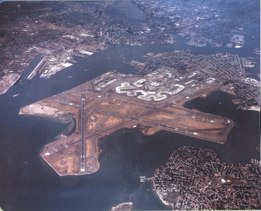 Logan International Airport Largest airport in New England 27 million passengers in 1999