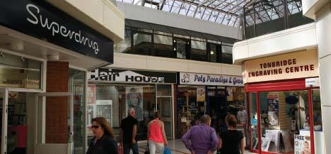 Retailing in Tonbridge Tonbridge has a retail floor space provision of 470,000 sq ft.