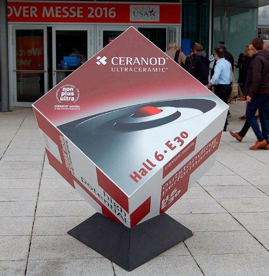 Advertising cube Bearing a total of six advertising surfaces, these advertising cubes are guaranteed to grab the attention of passersby in any direction.