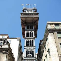 Places to visit 10 things to do and see Go up 4. the Santa Justa elevator You cannot miss this fantastic monument in the city center.