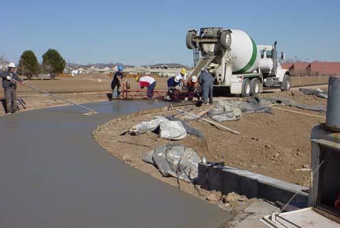 March Update Trail installation is underway! Dumar Concrete, a subcontractor of Mountain Constructors, began placing trail pavement on March 1 st between Harmony Road and Horsetooth Road.
