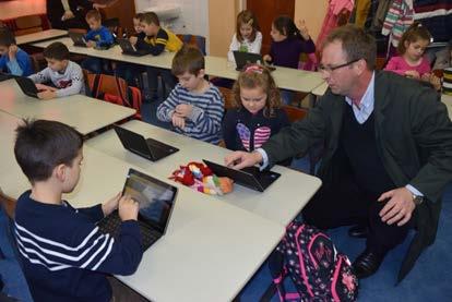 pokrenulo je projekt "Elektronske učionice" početkom ove godine s ciljem informatizacije obrazovanja i primjene novih trendova učenja i podučavanja u svih 70 osnovnih škola Kantona Sarajevo.