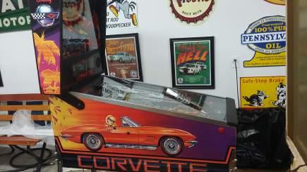 Classified Ads FOR SALE: FOR SALE: Corvette pinball machine made by Bally FOR SALE: Corvette pinball machine made by Bally in 1995. 1 of 5,000 produced.