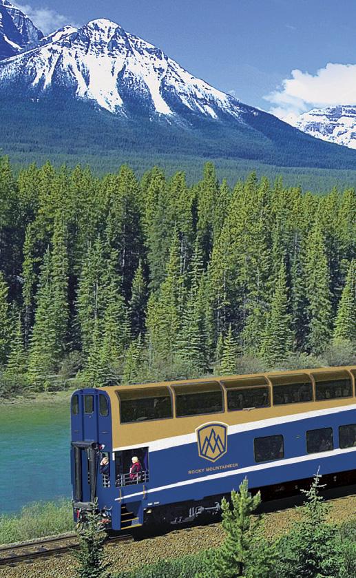 cruise and Guaranteed GoldLeaf Class* on board one of the world s most spectacular rail journeys, The