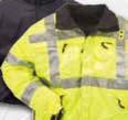 Waterproof/breathable construction. Imported. 48033 3-in-1 Reversible High-Vis Parka.