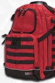 BACKPACKS Responder 24 (56871) Main compartment: 20 H x 12 W x 7 D Side pockets are 13 H Responder 72 (56876) Main compartment: 23 H x 14 W x 8 D Side pockets are 15 H x 2 D Responder Backpacks The