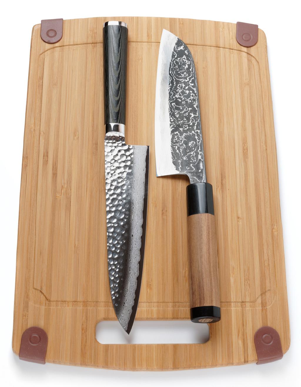 Santoku The Santoku, or the three virtues, is not actually a knife used in many sushi bars.