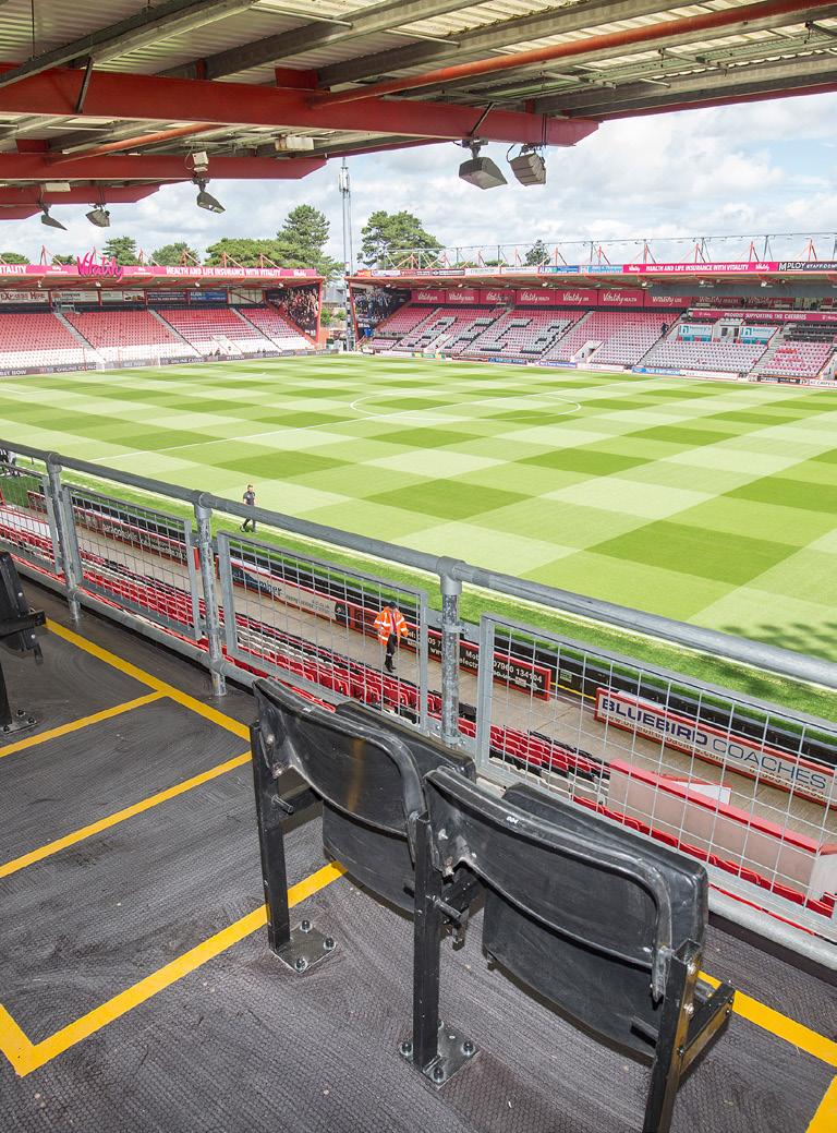 WELCOME We look forward to welcoming you to Vitality Stadium.
