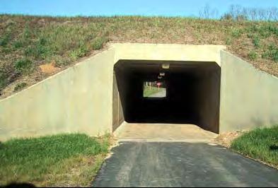 clearance of the underpass must be at least 8,