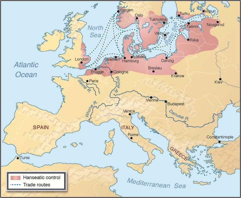 Capitalism and the Rise of the Merchant Class The Hanseatic League was a cooperative commercial and military agreement formed by several Northern European cities.