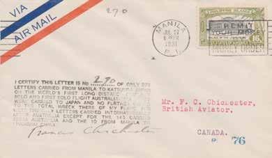 FRONT BACK RU130 280 56 per month for 5 months 1936 Imperial Airways Athena crash mail.