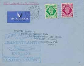 KLM cachets ARJ58 100 20 per month for 5 months 1938