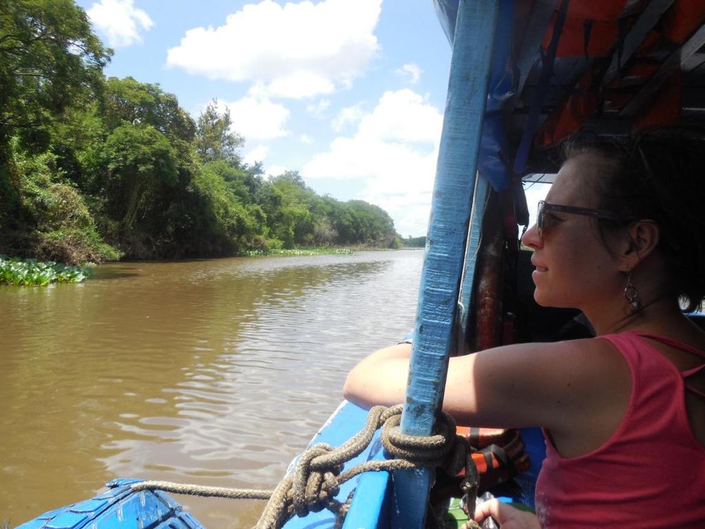 After leaving the wide Bay of Asuncion, the river