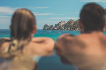 Uniquely located on Medano Beach adjacent to the most expensive Marina in North America, 1 Hotels & Homes Cabo is situated directly on the Sea of Cortez, with direct views of the Land s End rocks and