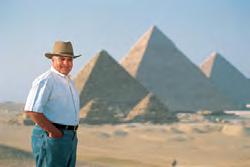 Zahi Hawass, Secretary General, Council of Antiquities, a living legend as an Egyptologist Cross the Nile to visit of West Bank: Guided tour of the Valley of the