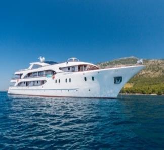 cabin DELUXE 1605 1715 1825 Lower deck cabin DELUXE 1275 1380 1485 ADD ON IDEAS: Add a land program to your cruise: Međugorje pilgrimage from DBK or ST from 590.