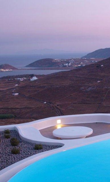 LOCATION Mykonos, Lia MAIN HOUSE Complex Villa, Sea view 10 guests Suitable for children Suitable for the elderly Master bedroom with double bed, walking closet, private balcony and veranda en-suite