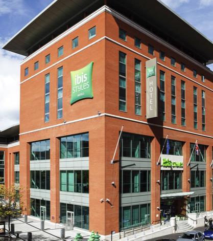 IBIS STYLE BIRMINGHAM The Ibis Styles Birmingham Centre is a 3-star hotel conveniently located a 10-minute walk from the ICC.