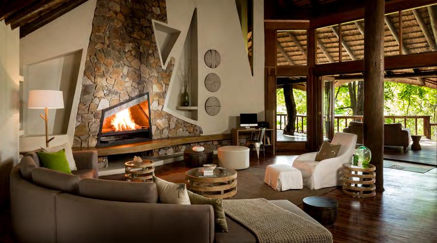 Safari Lodge can accommodate up to 20 guests in 10 rooms and suites.
