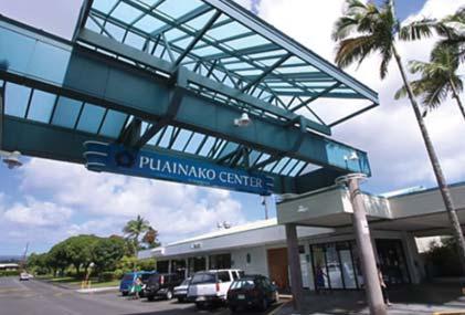 RETAIL MARKET OVERVIEW PUAINAKO CENTER: Puainako Center is located on Hilo s most heavily traveled highway, situated in the hub of Hilo s retail district with nearby Prince Kuhio Plaza and Waiakea
